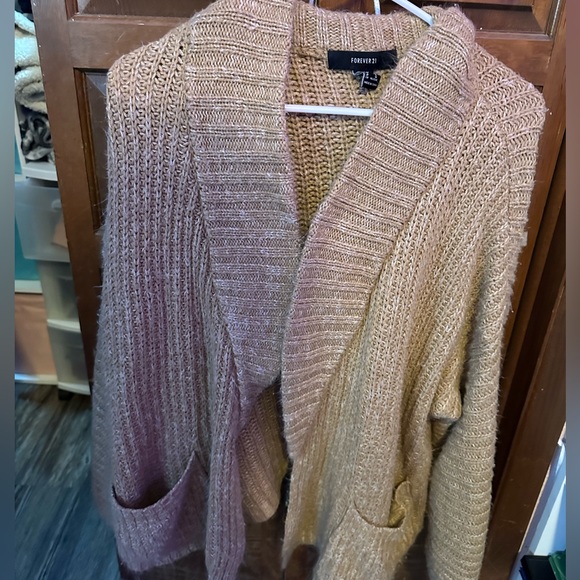 Forever 21 cardigan sweater, it is a medium in women’s - Picture 2 of 2